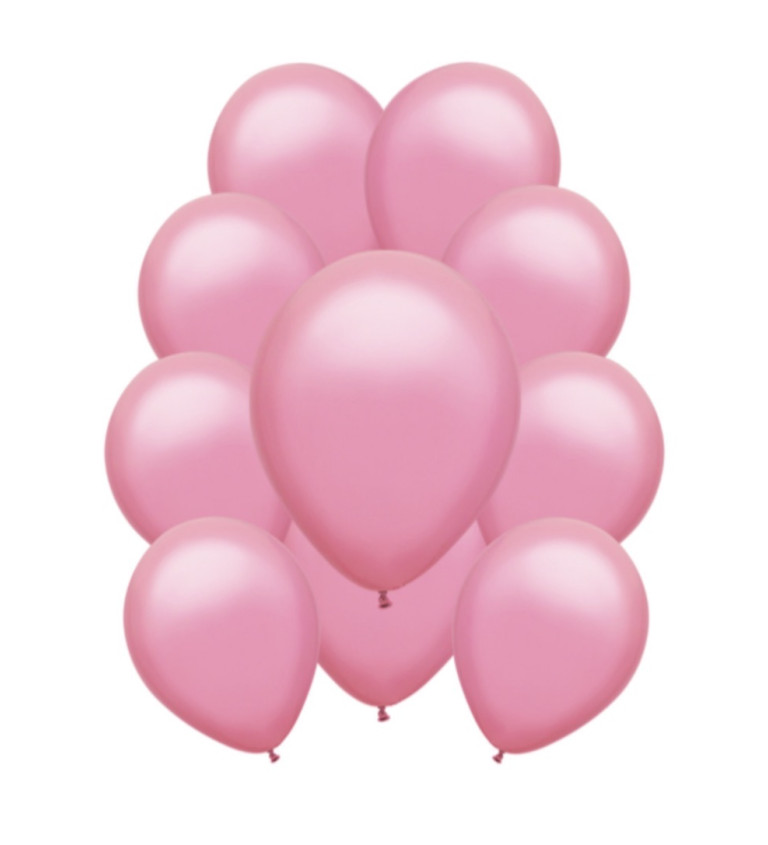 Latexové balónky pastelové světle růžové